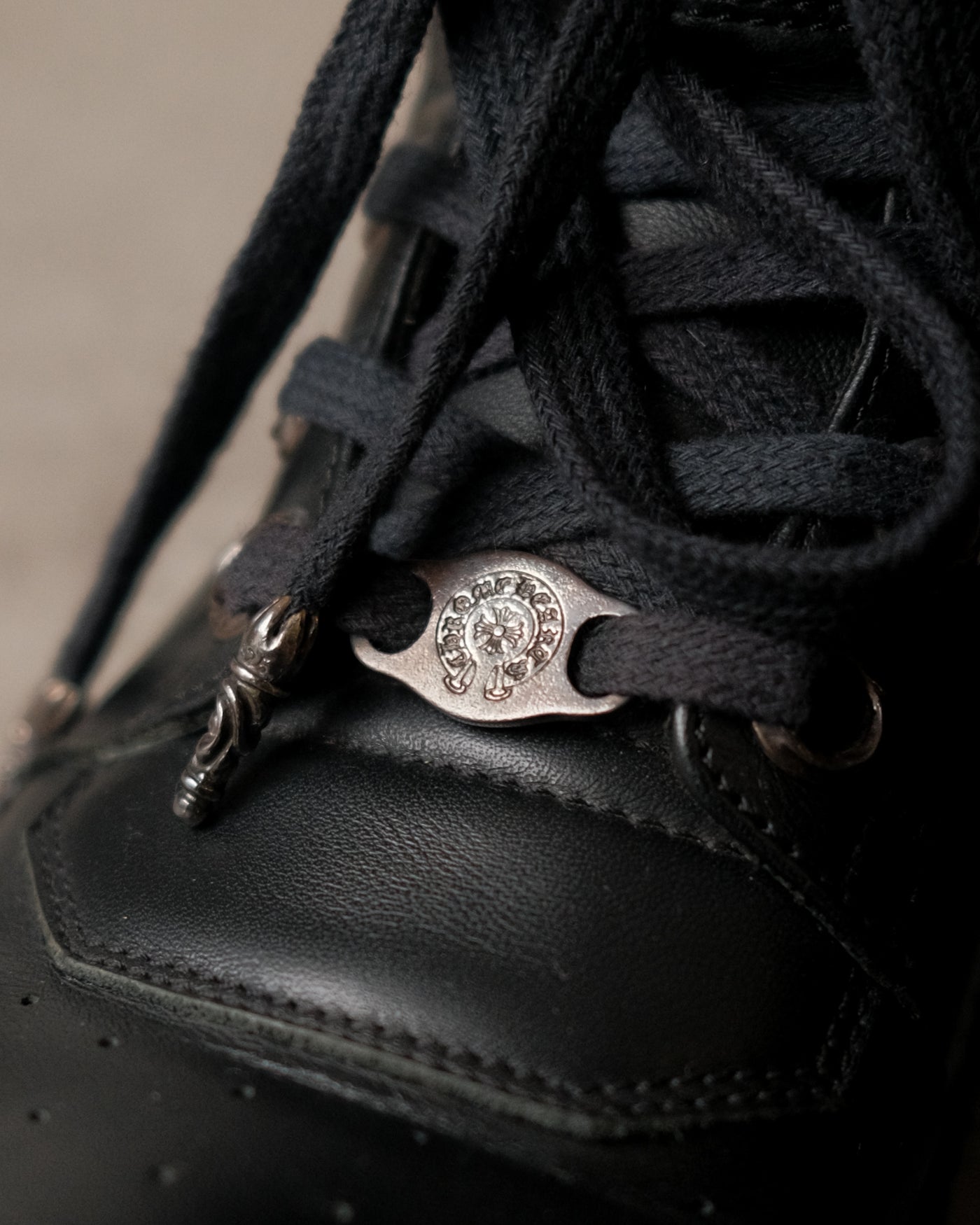 Chrome Hearts x Rick Owens Geobasket Triple Black