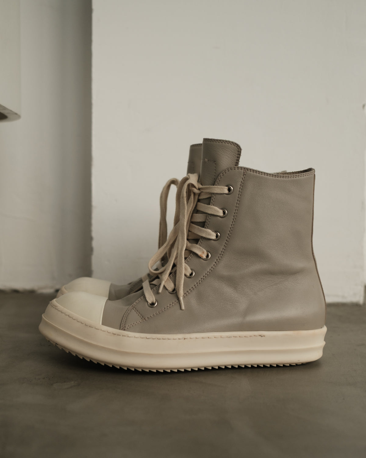 RICK OWENS SS16 Leather Ramones