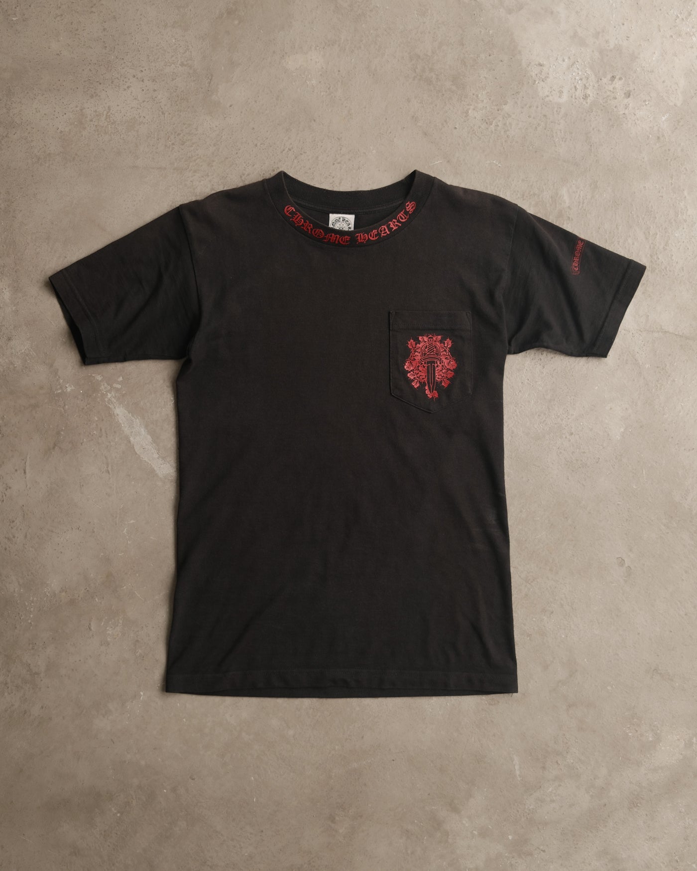 90s Chrome Hearts Logomania Dagger Pocket