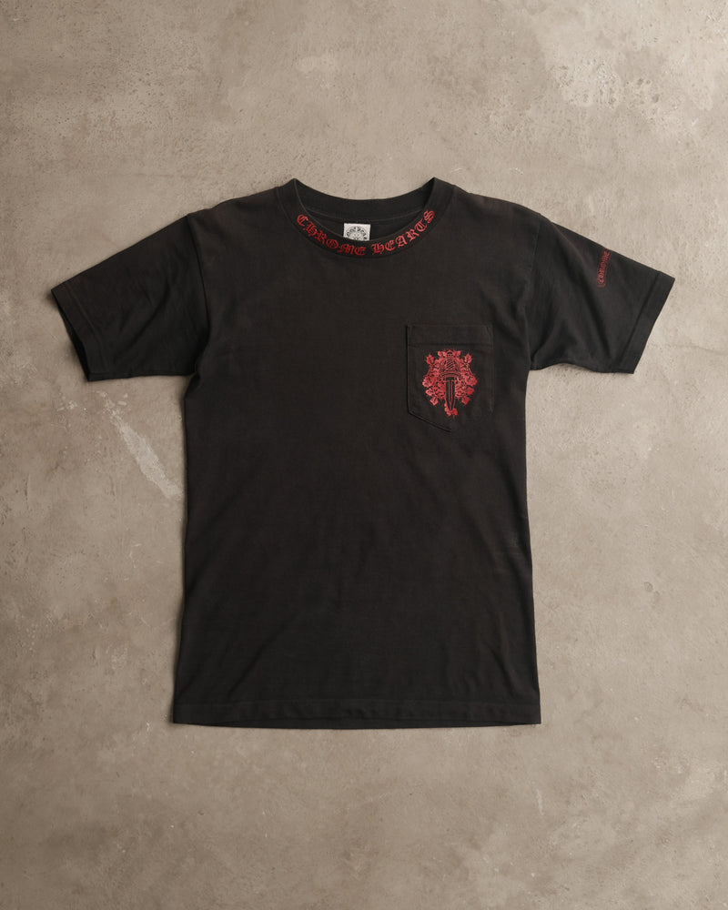 90s Chrome Hearts Logomania Dagger Pocket