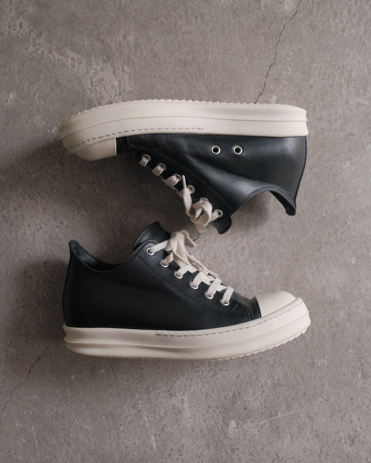 FW17 Rick Owens Mainline Ramones Low