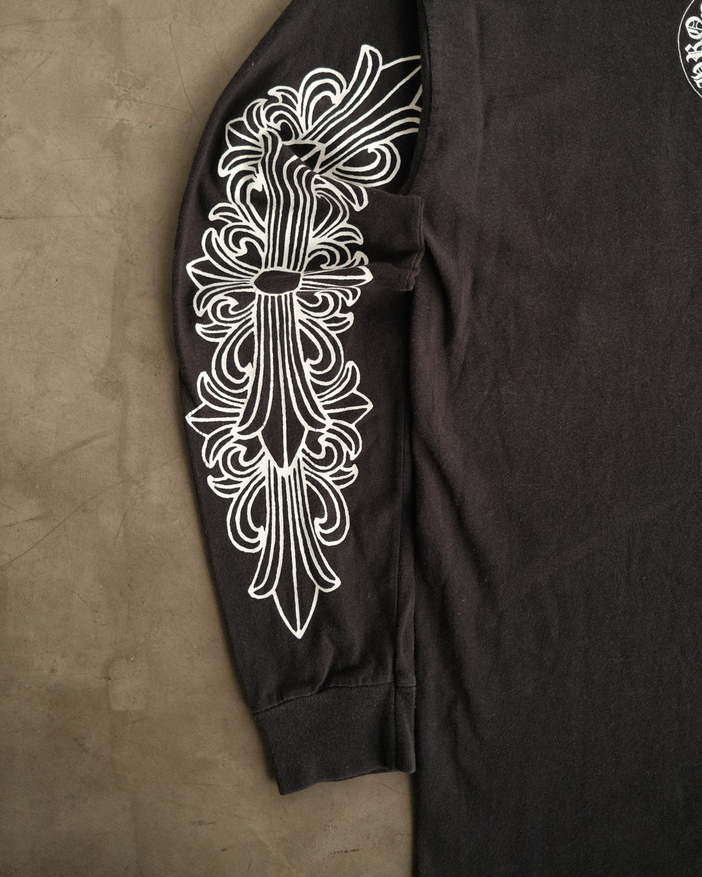 Chrome Hearts Floral Long Sleeve Vintage