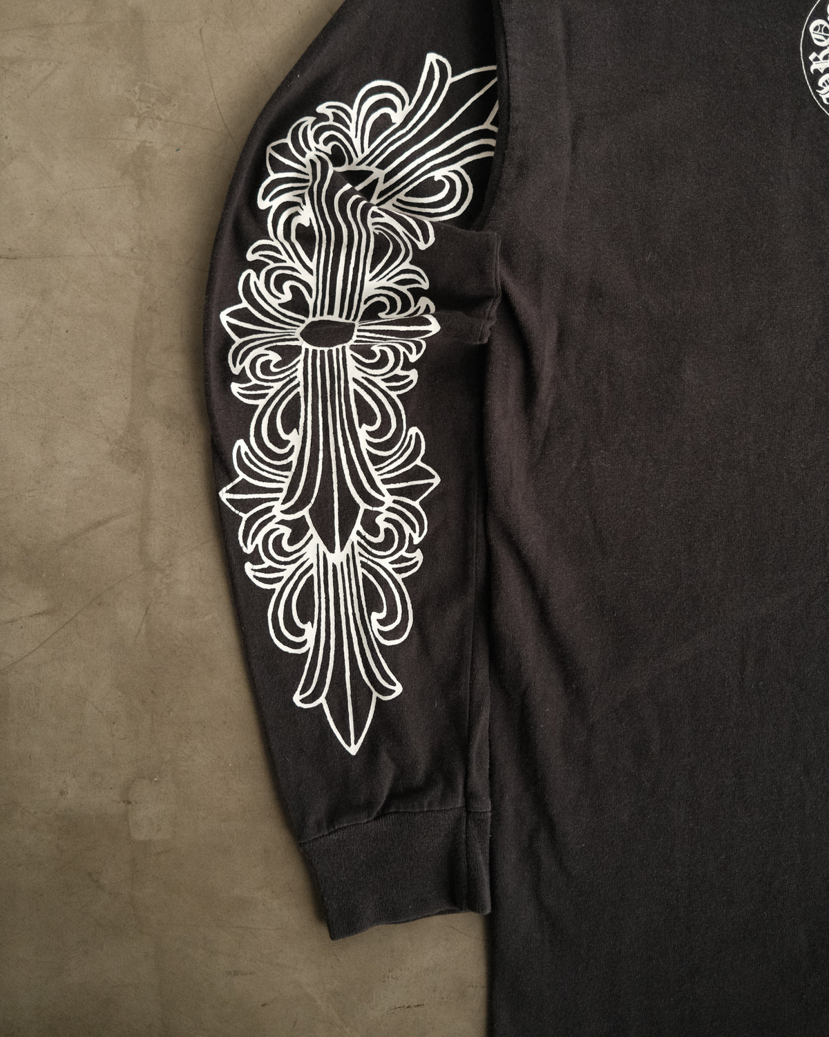 Vintage CHROME HEARTS Floral Long Sleeve