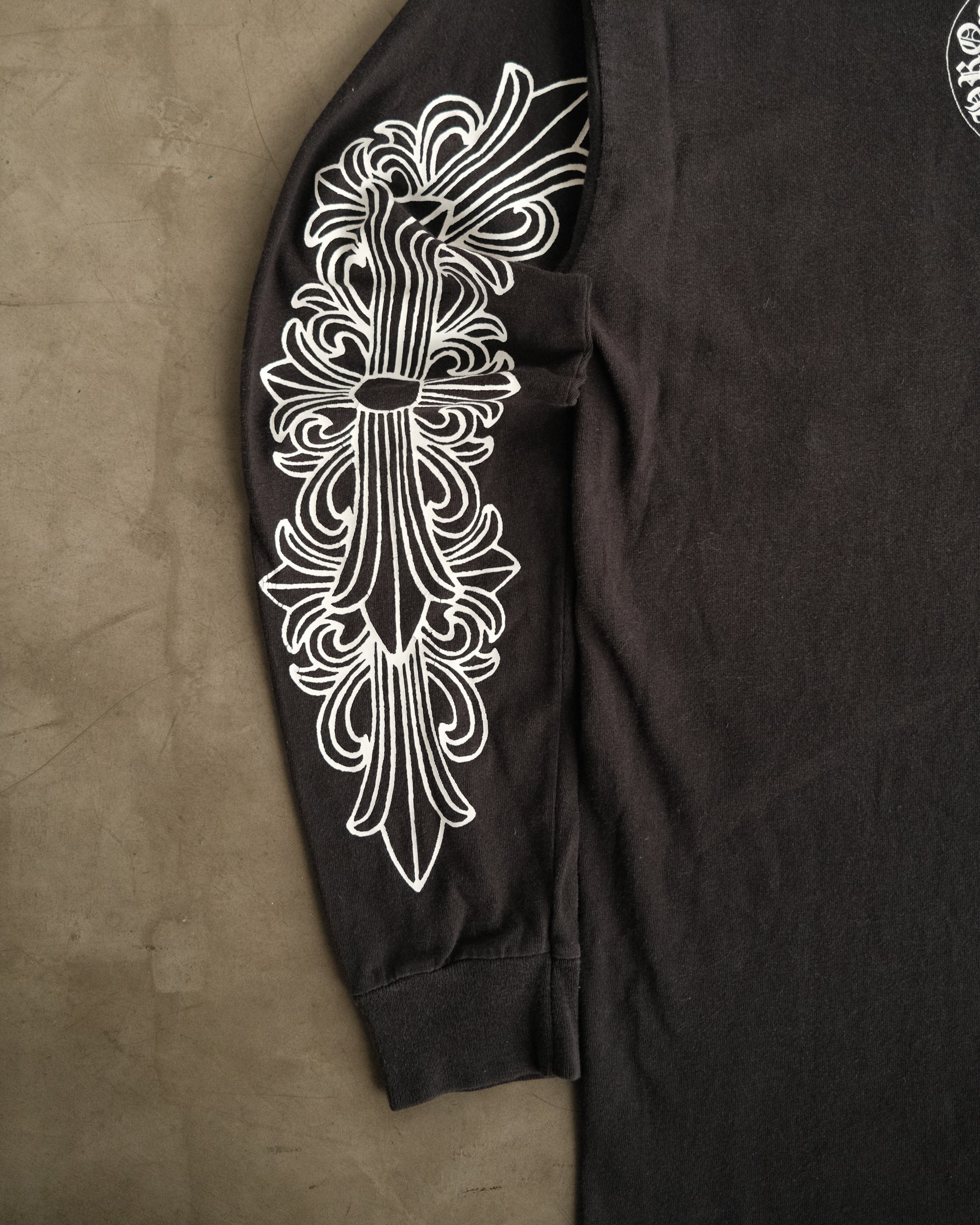 Chrome Hearts Floral Long Sleeve Vintage