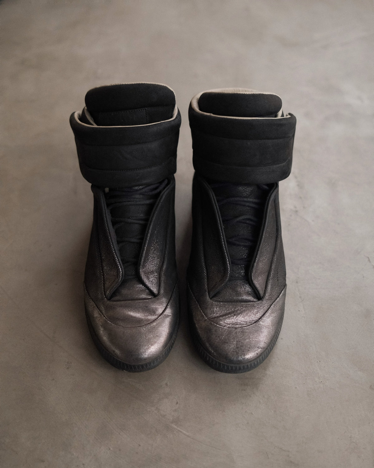 MAISON MARGIELA Black Gradient Future High-top Sneakers