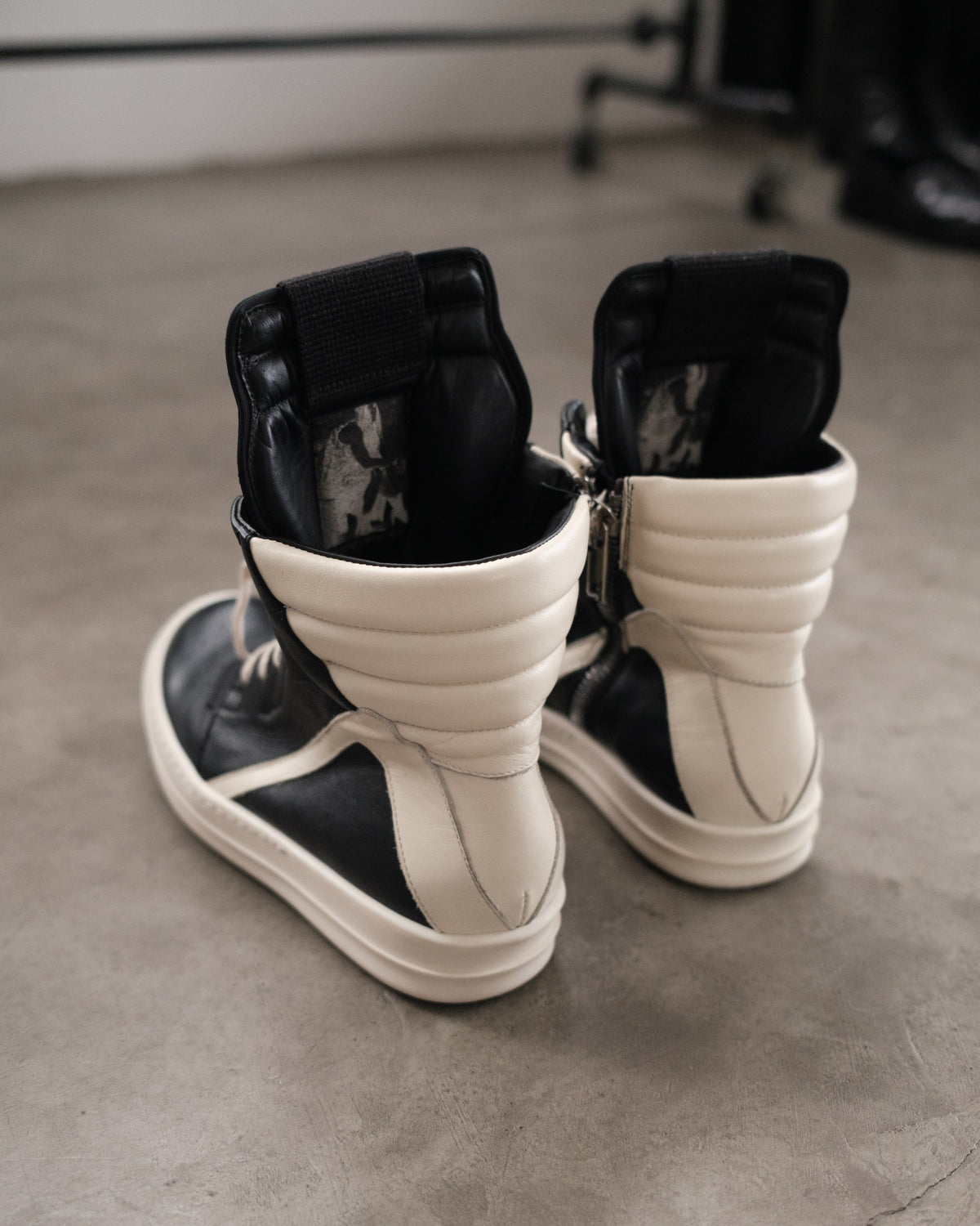 RICK OWENS SS18 Geobasket Sneaker