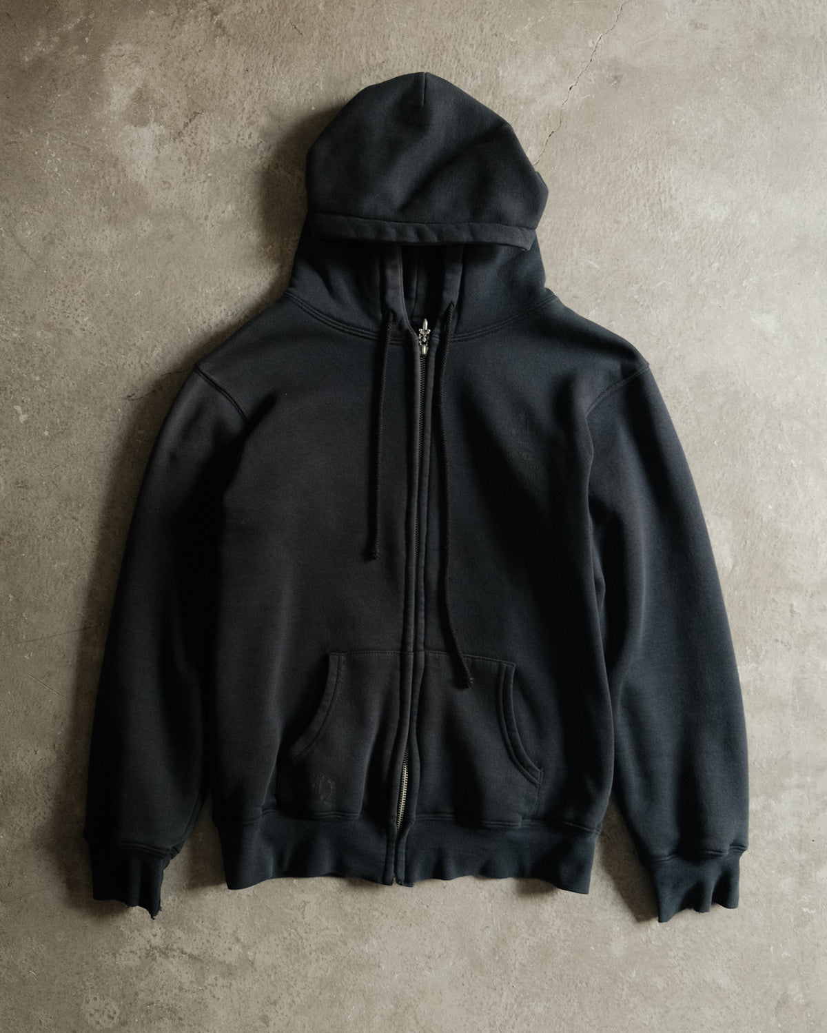 00’ Chrome Hearts Foti Horseshoe Skeleton 19 Zip-Up Hoodie