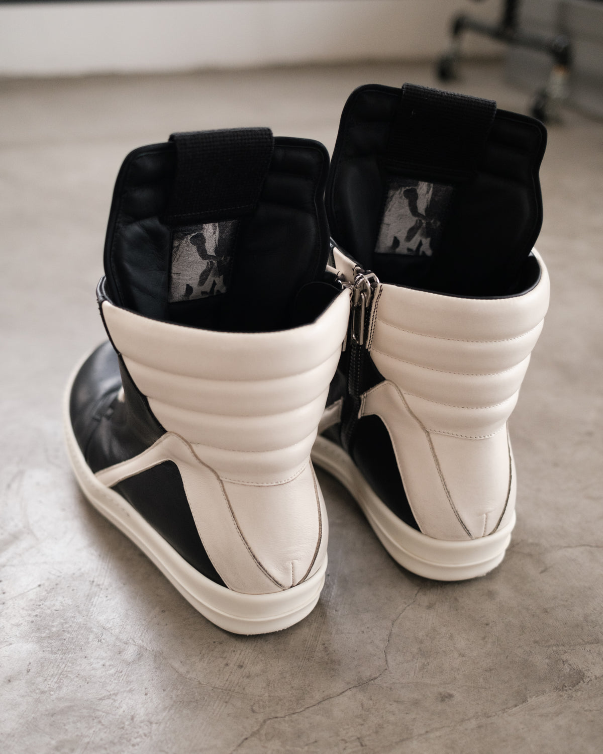 RICK OWENS FW23 Geobasket Sneaker