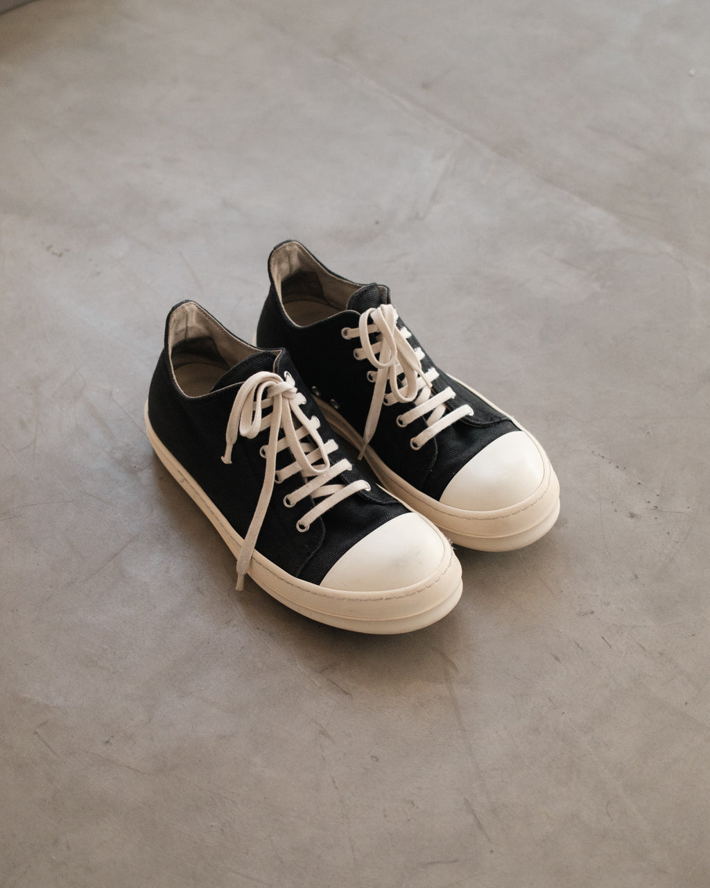 RICK OWENS Drkshdw Low-Top Ramones