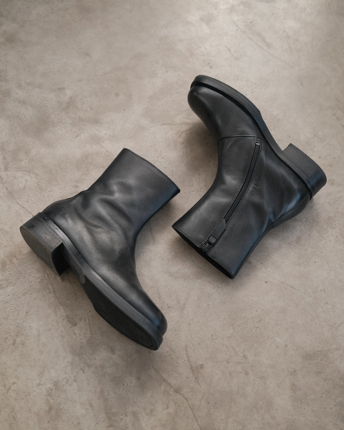 OUR LEGACY Camion Square Toe Boots