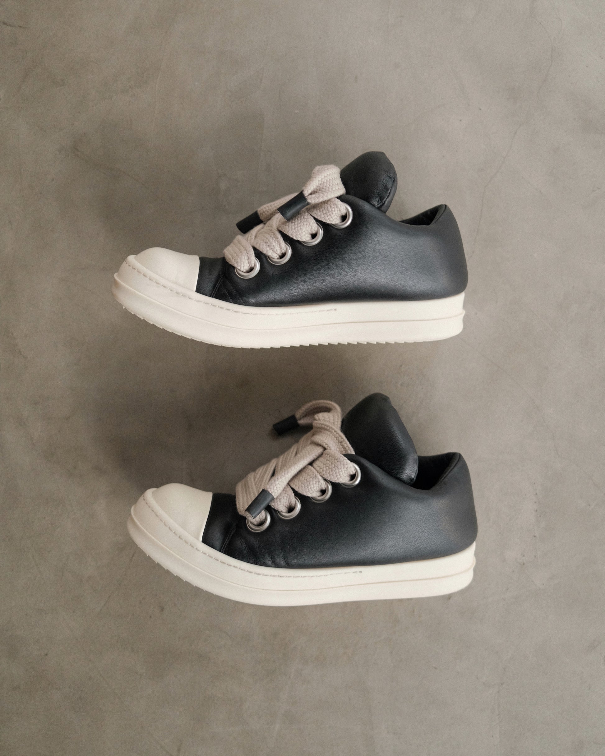 Rick Owens Jumble Lace Padded Sneakers