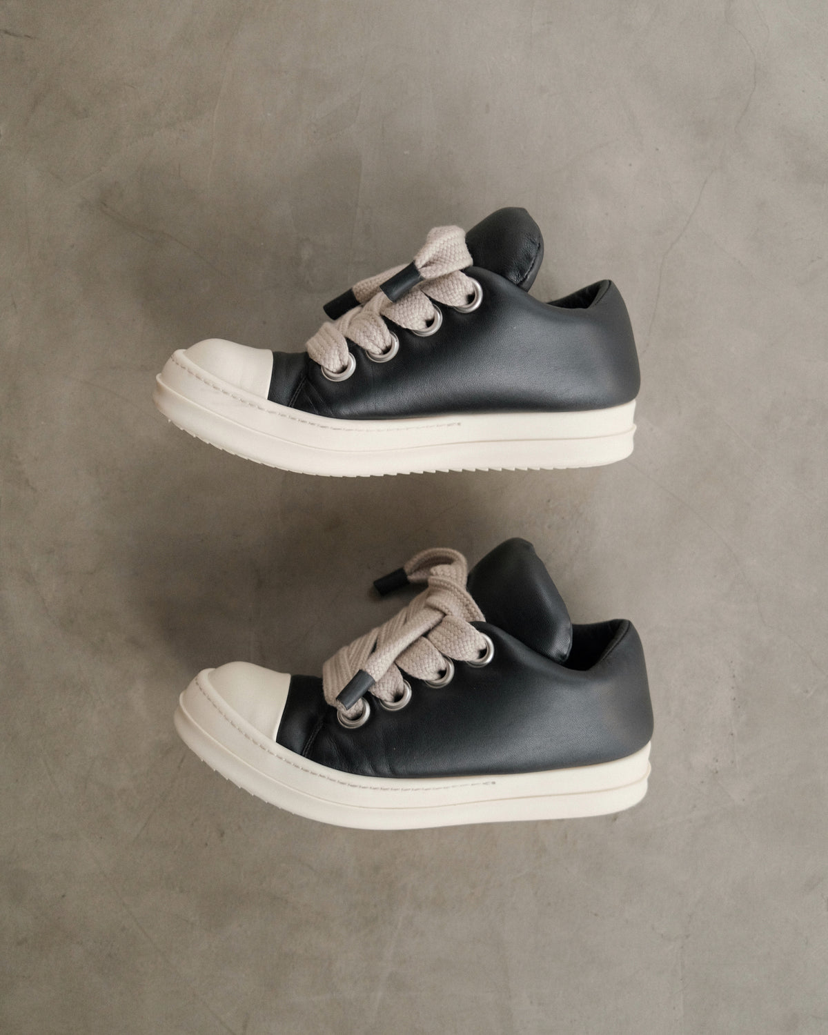 Rick Owens Jumble Lace Padded Sneakers