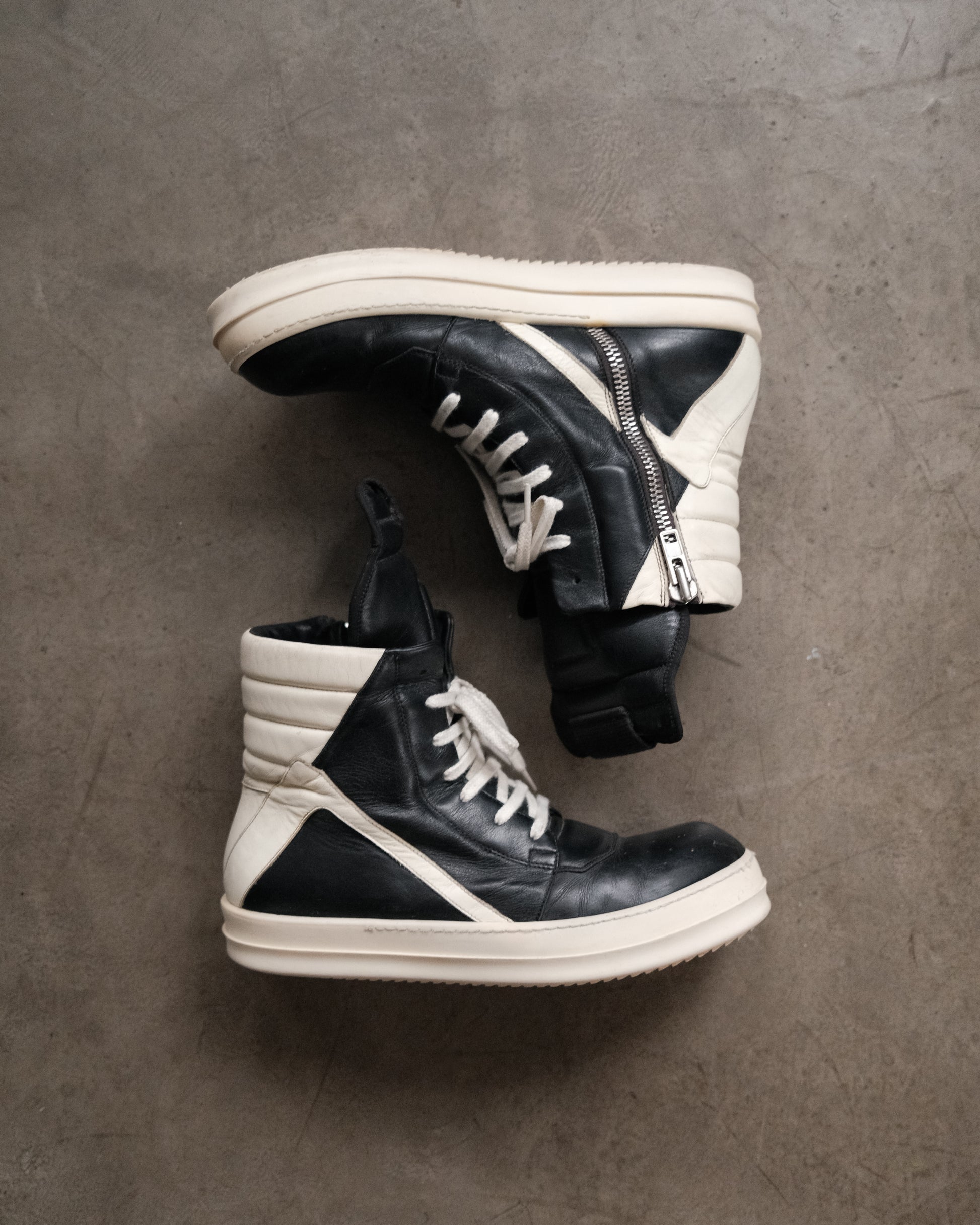RICK OWENS FW15 Geobasket Sneaker