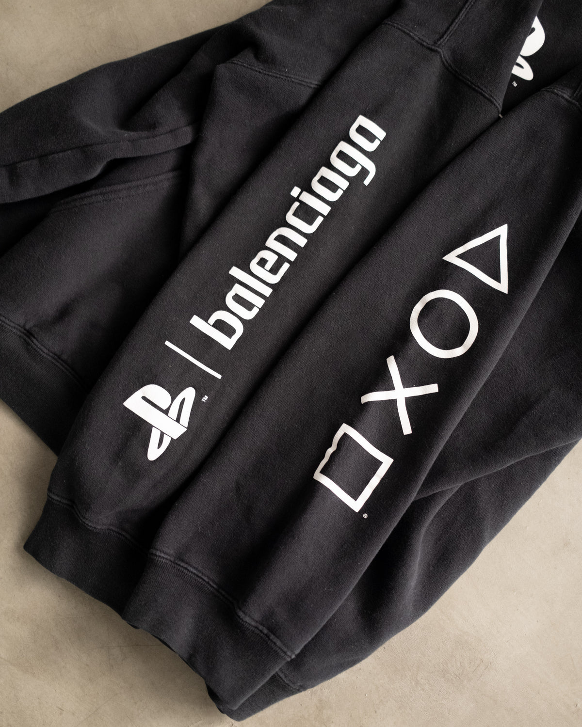 BALENCIAGA x PLAYSTATION Black Hoodie