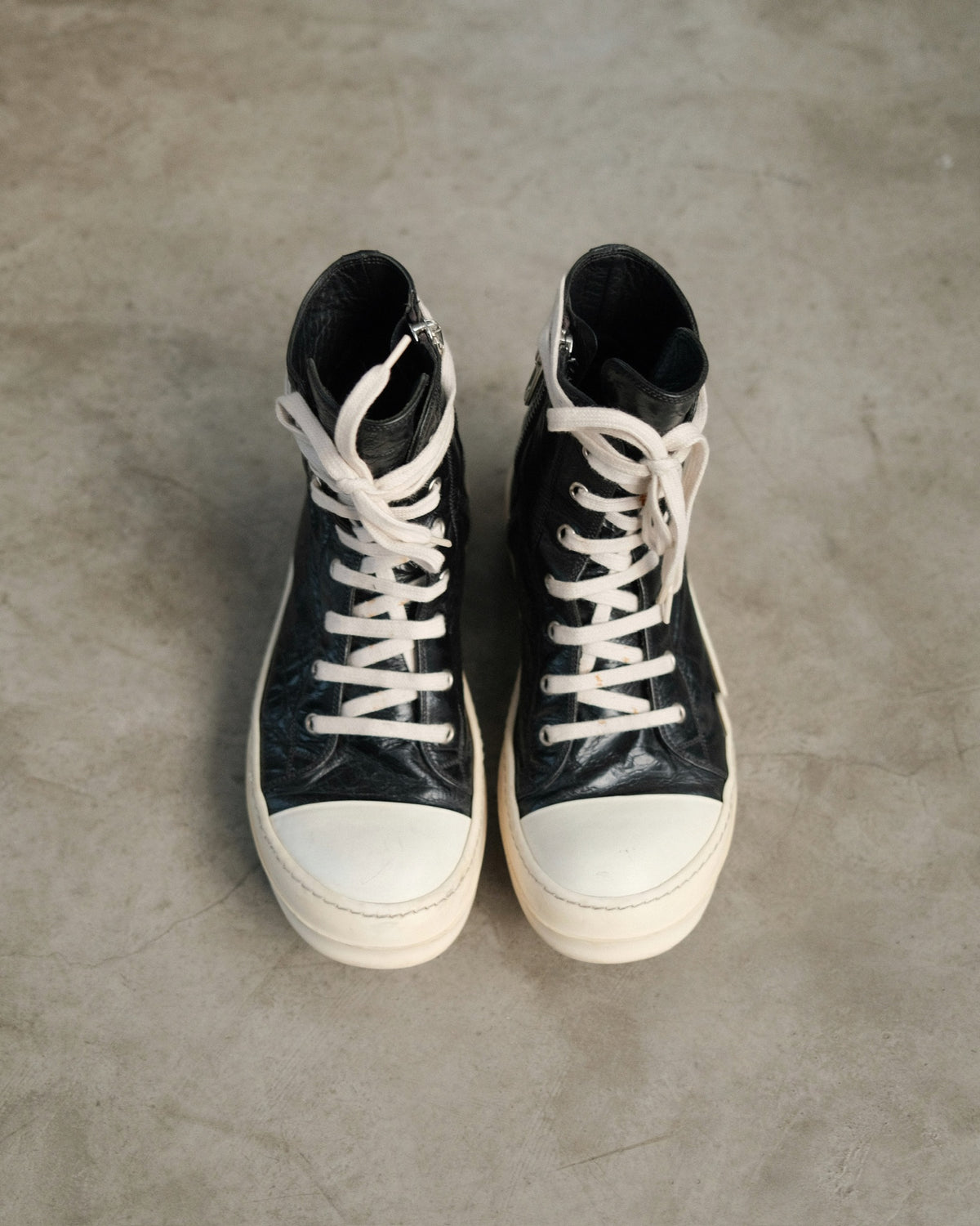 RICK OWENS SS17 Mainline High - Top Ramones