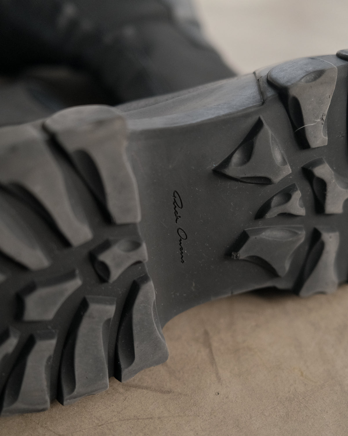 RICK OWENS Bozo Tractor Boots