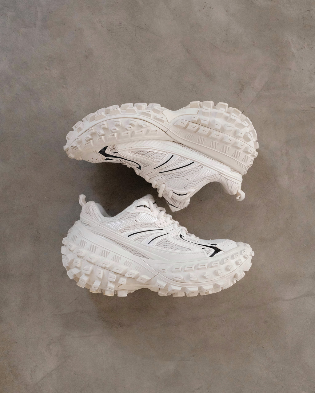 BALENCIAGA Defender Trainers ‘Light Beige’
