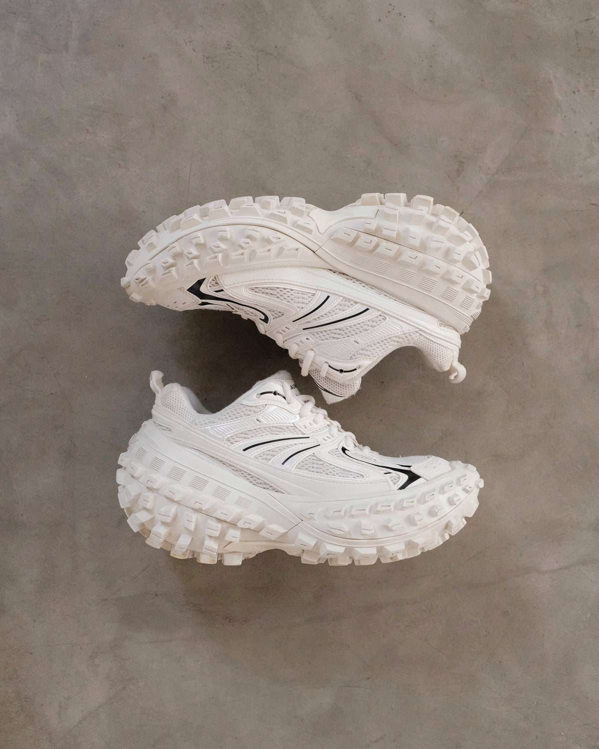 BALENCIAGA Defender Trainers ‘Light Beige’