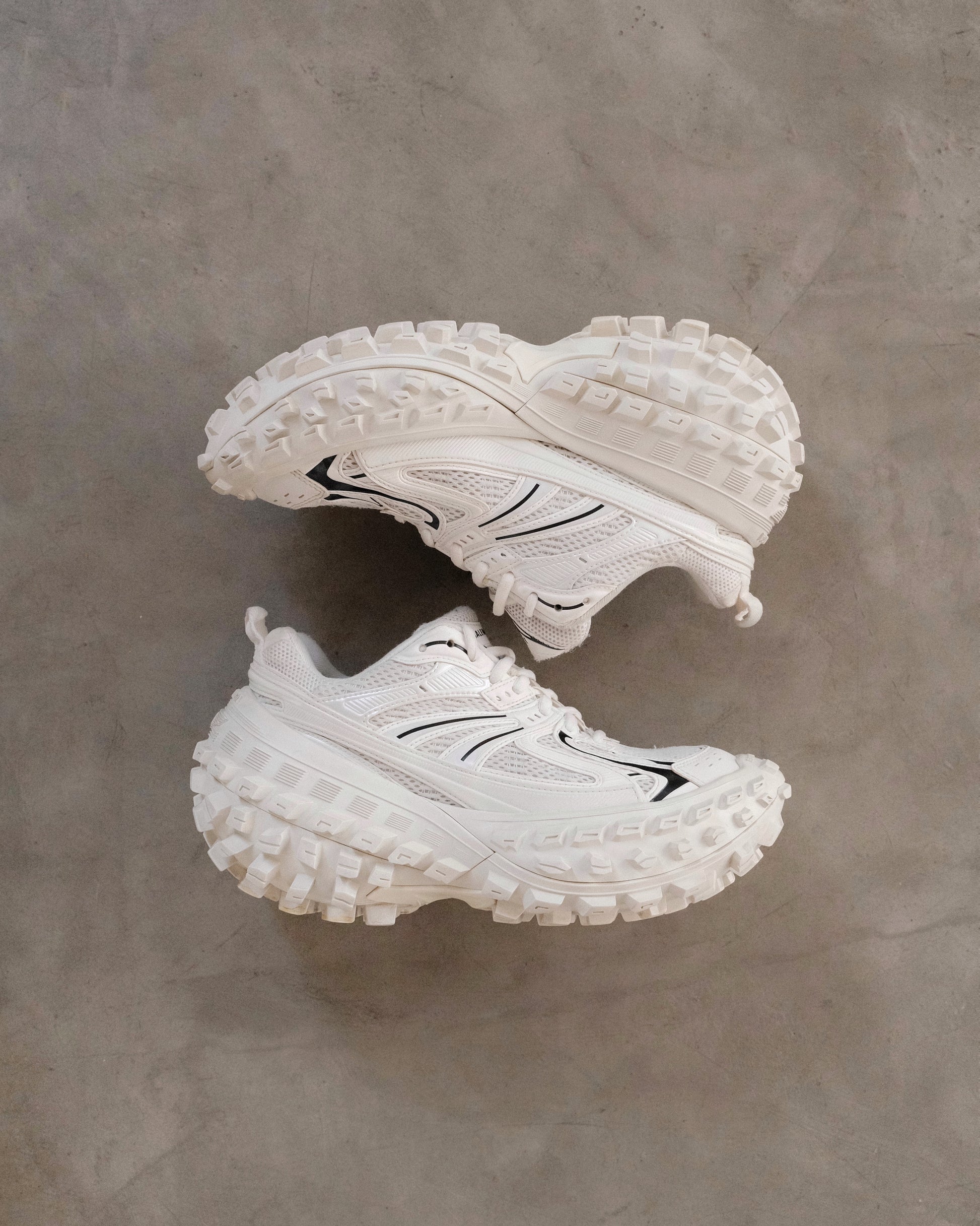 BALENCIAGA Defender Trainers ‘Light Beige’