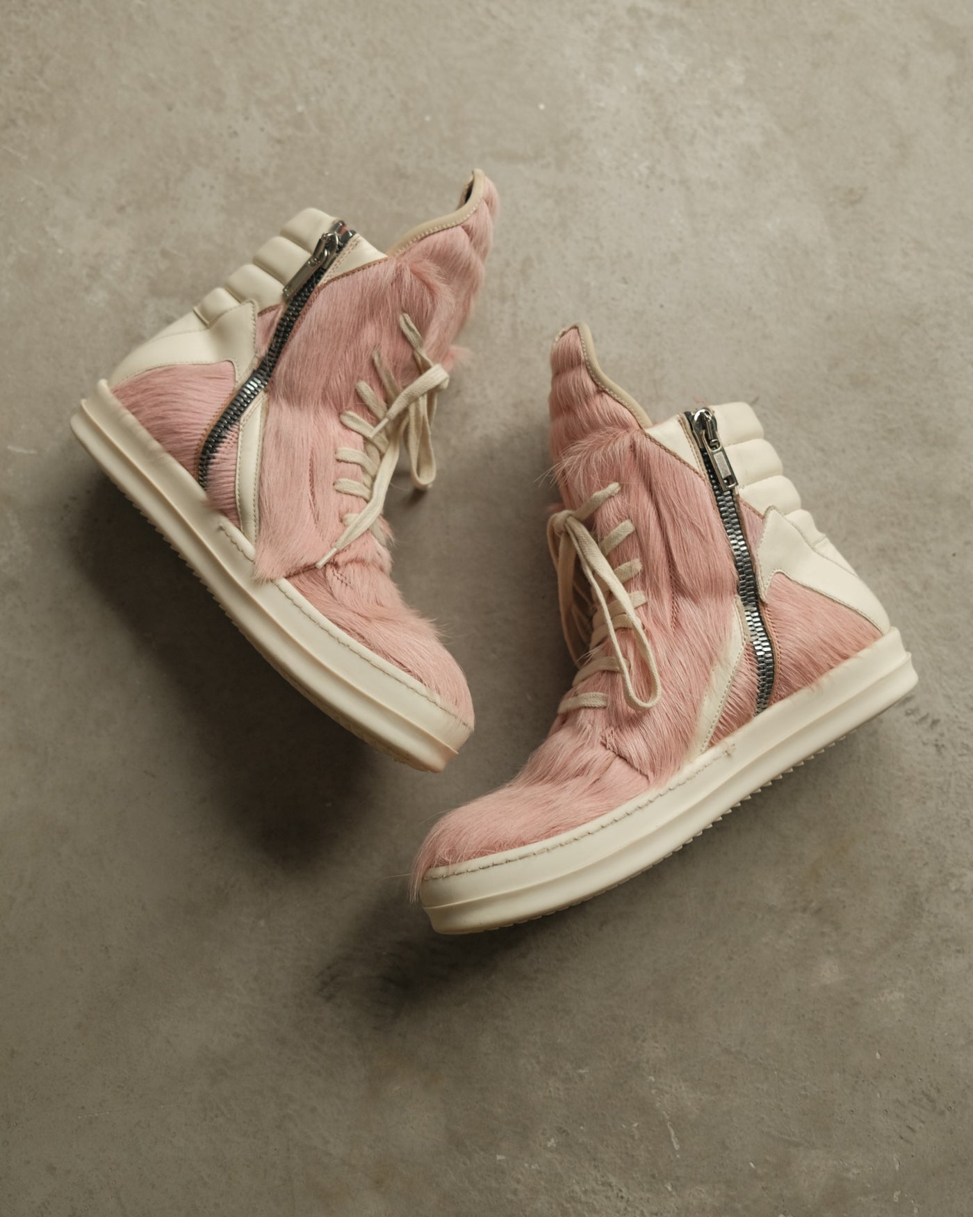 SS23 Rick Owens Pony Hair Geobasket