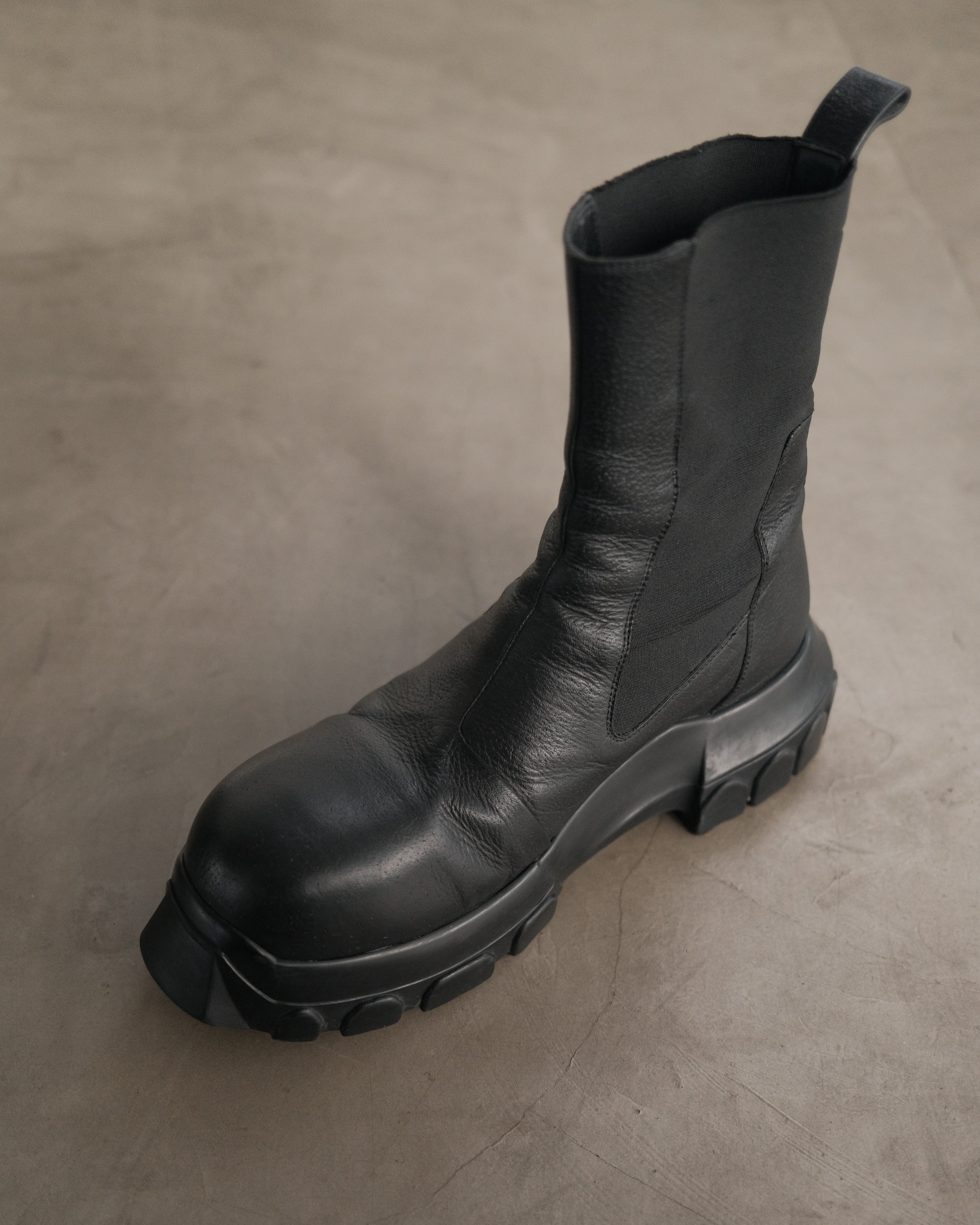 RICK OWENS Bozo Tractor Boots – Around The Shoes