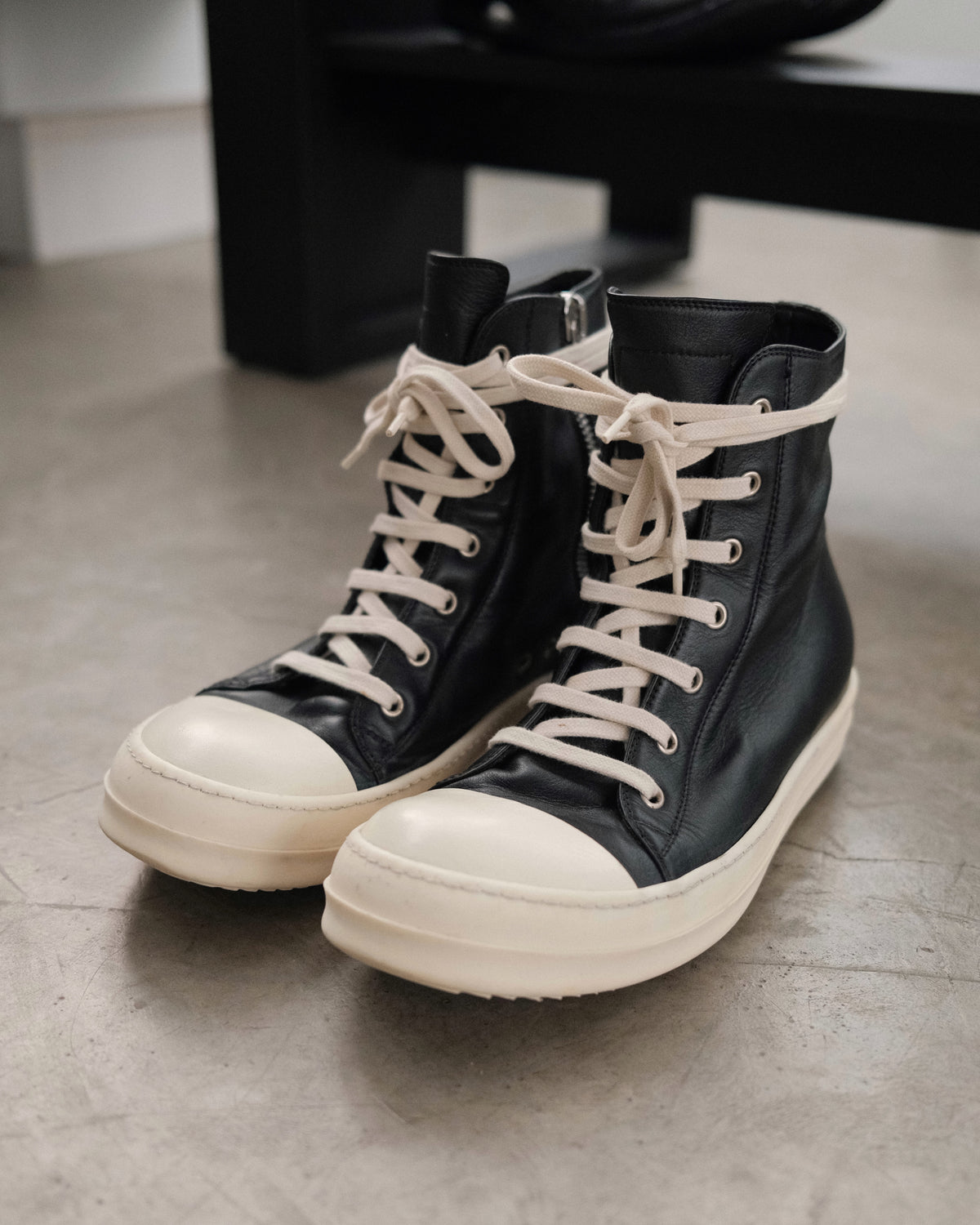 RICK OWENS Mainline High-Top Ramones