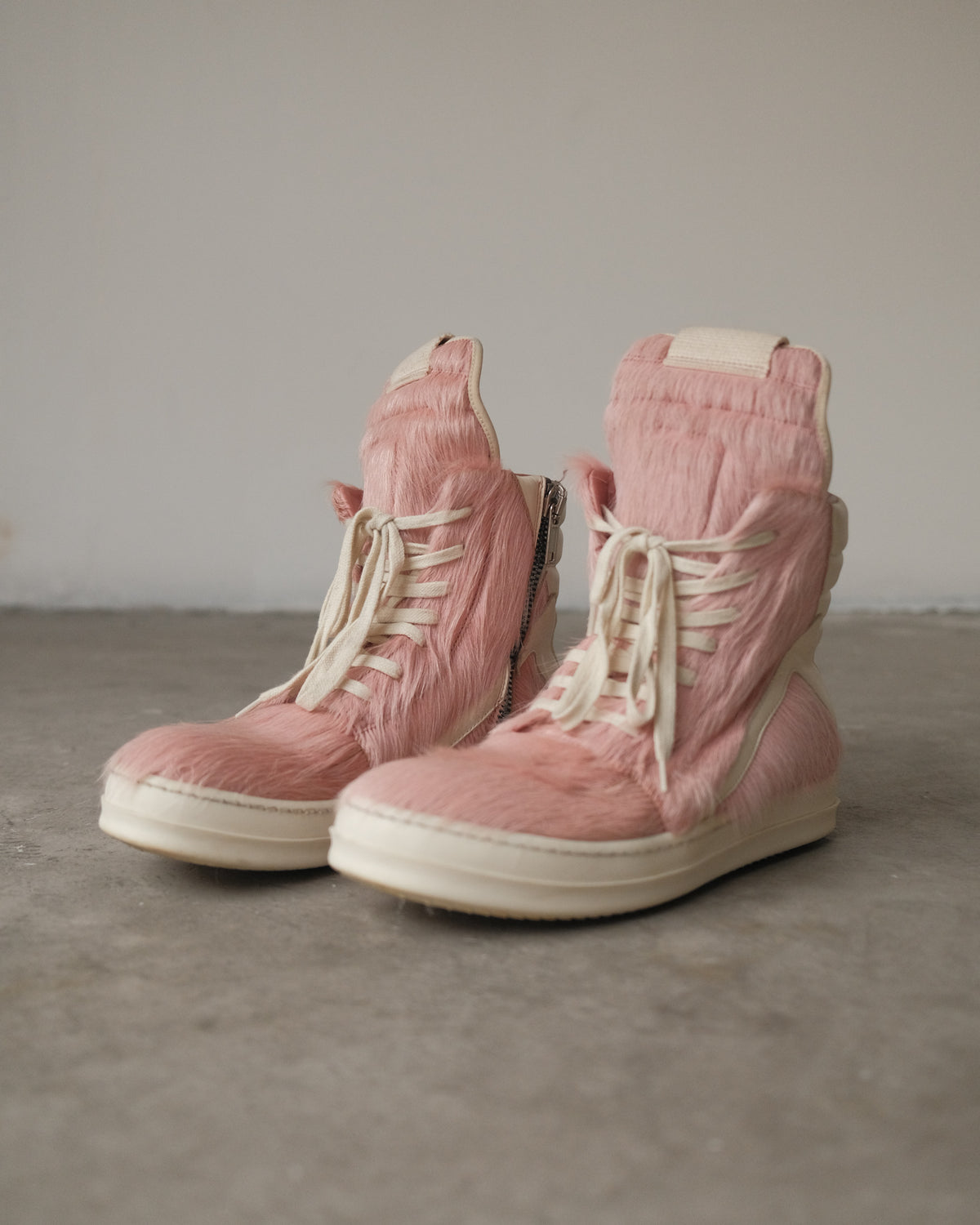 SS23 Rick Owens Pony Hair Geobasket