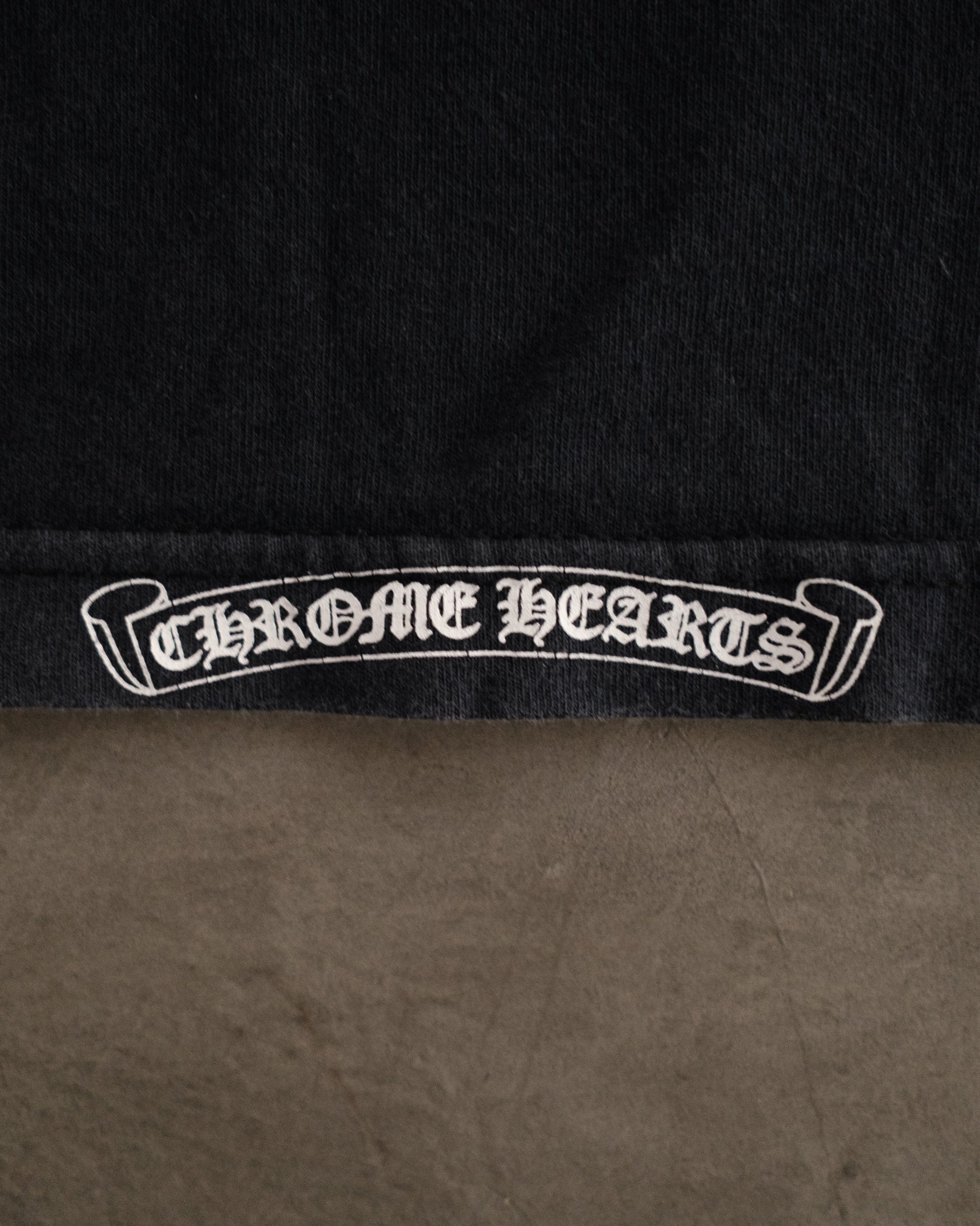 Vintage CHROME HEARTS Dagger Vine Collar Print Tee
