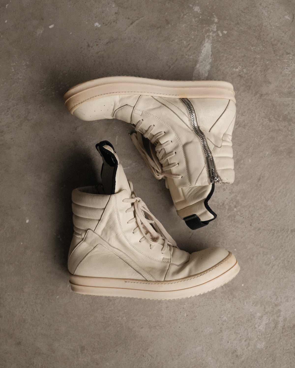 SS17 Rick Owens Geobaskets Sneakers