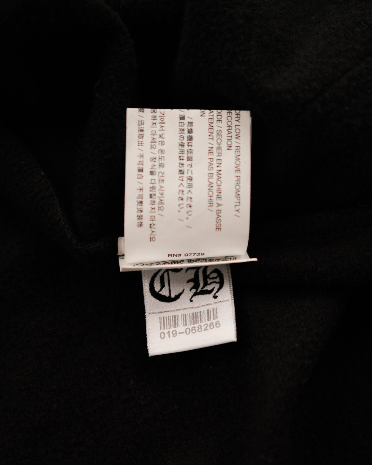 Chrome Hearts Rolling Stones Zip-Up Hoodie