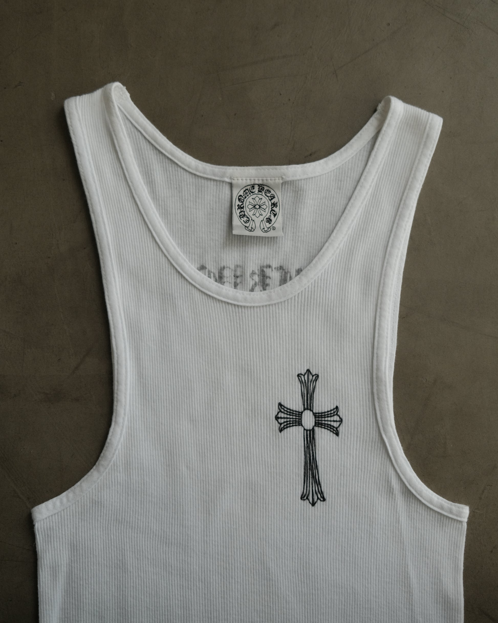 Vintage CHROME HEARTS Los Angeles Exclusive Cross Tank Top