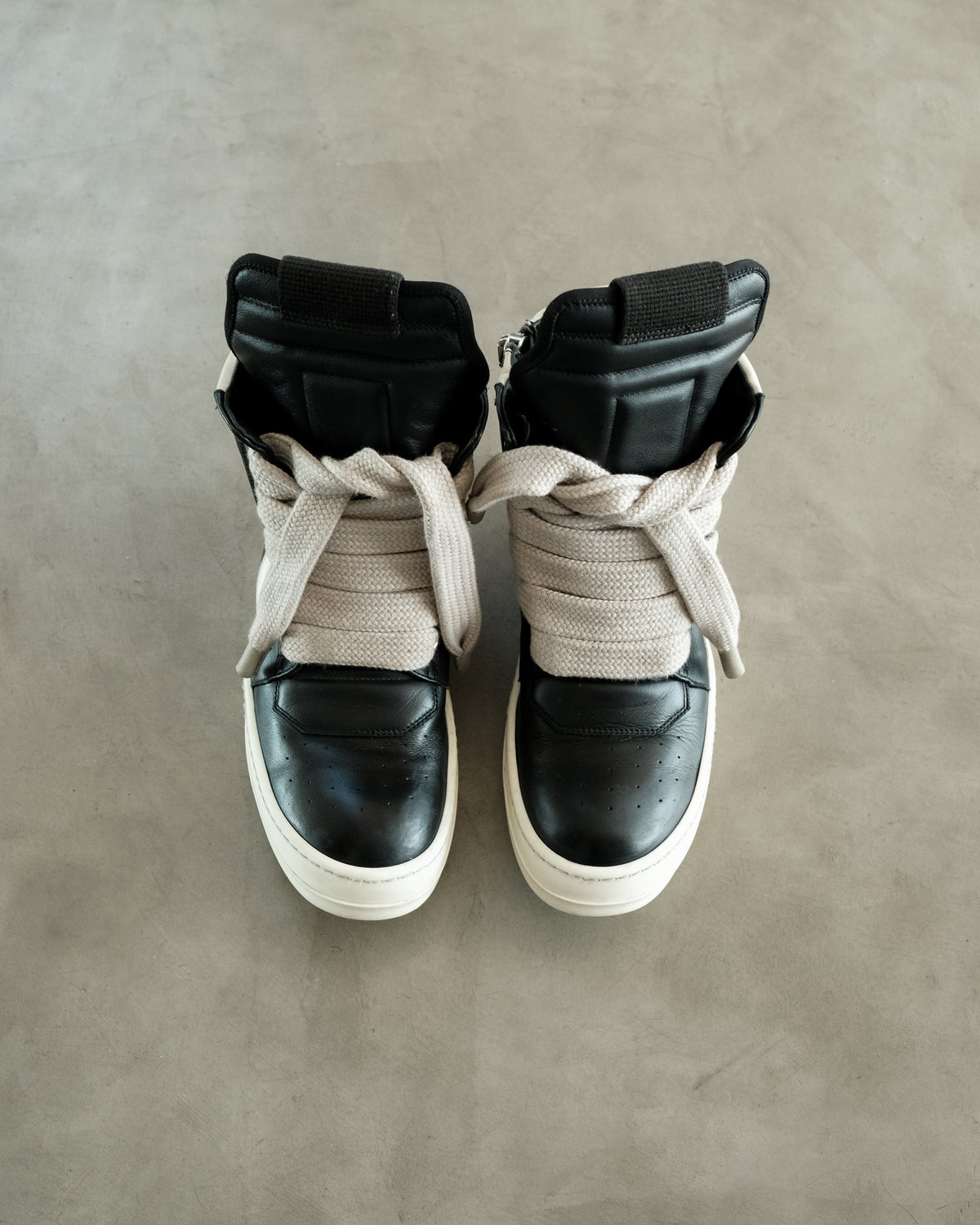 RICK OWENS Jumbo Lace Geobasket Sneaker