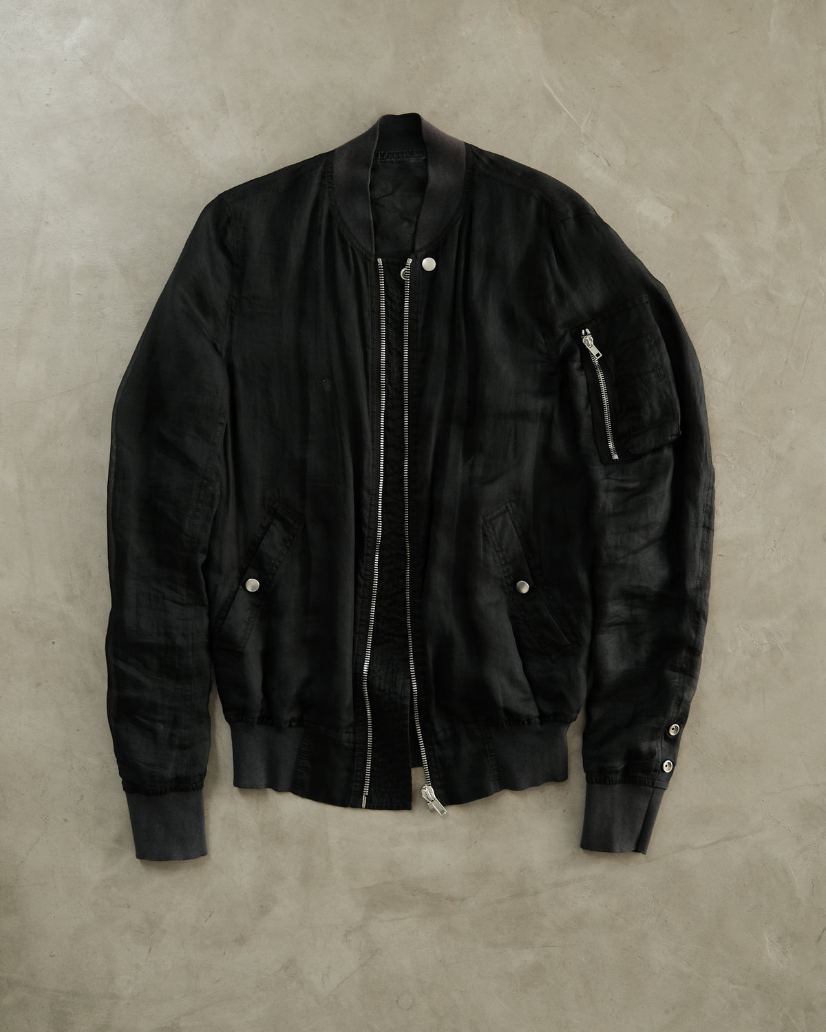 SS18 RICK OWENS Runway Flight Bomber