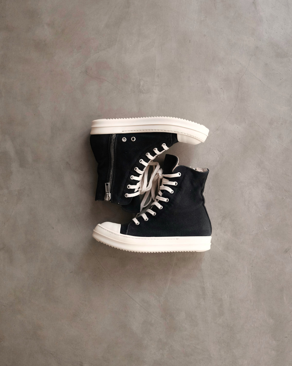 RICKOWENS Drkshdw Canvas Ramones