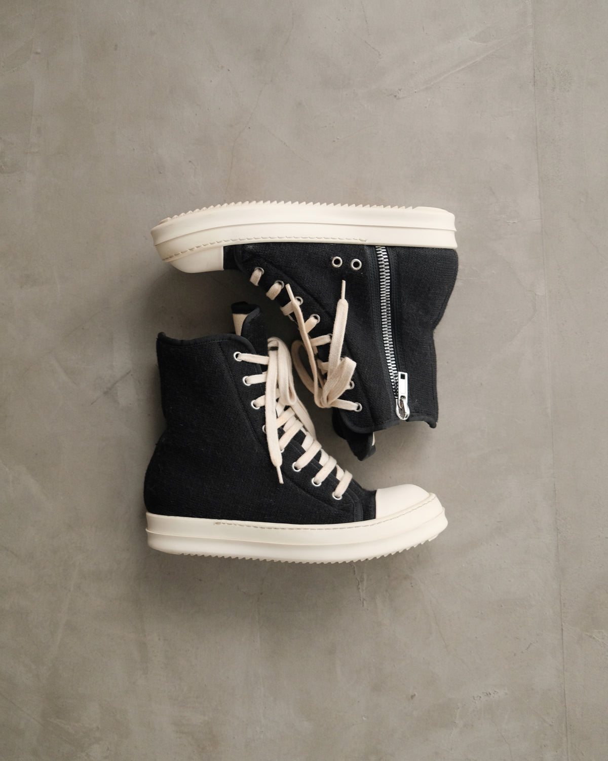 SS22 RICKOWENS Ramones Sneaker