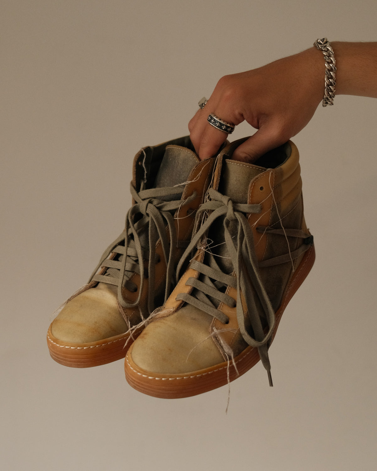 Rick Owens Geothrasher High top Sneakers