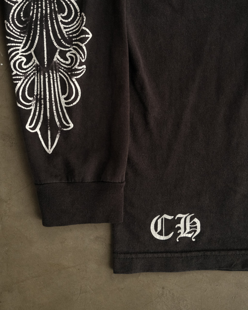 Vintage CHROME HEARTS LA Floral Long Sleeve