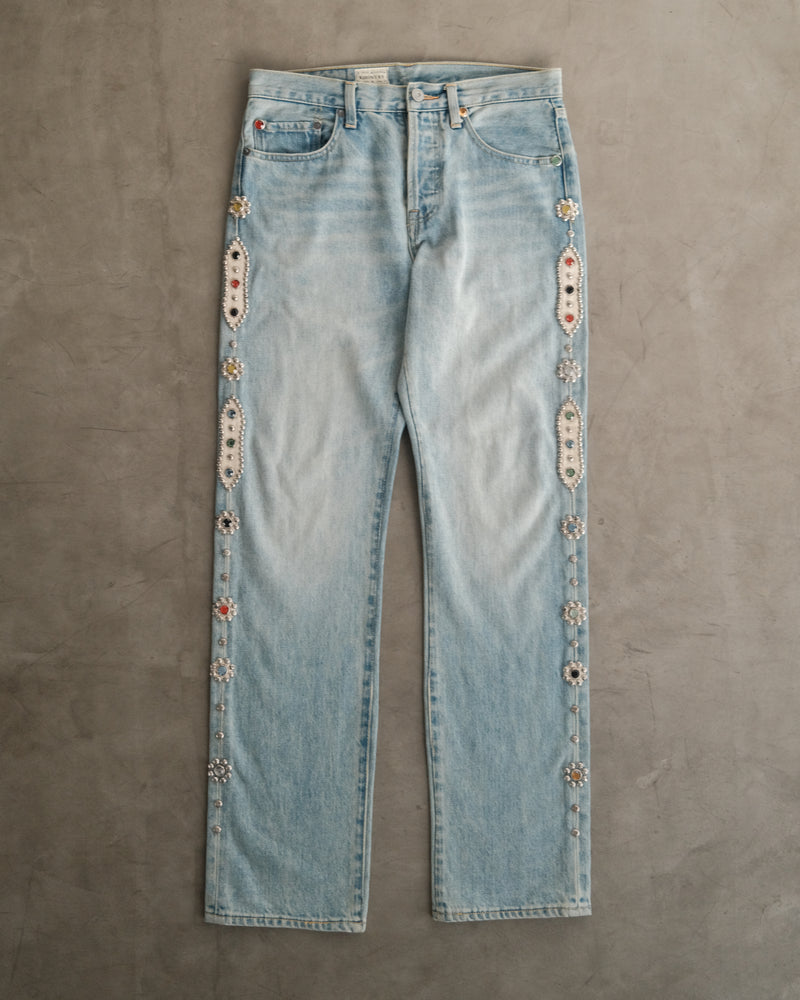 KAPITAL Kountry Gemstone Jewels Denim Jeans