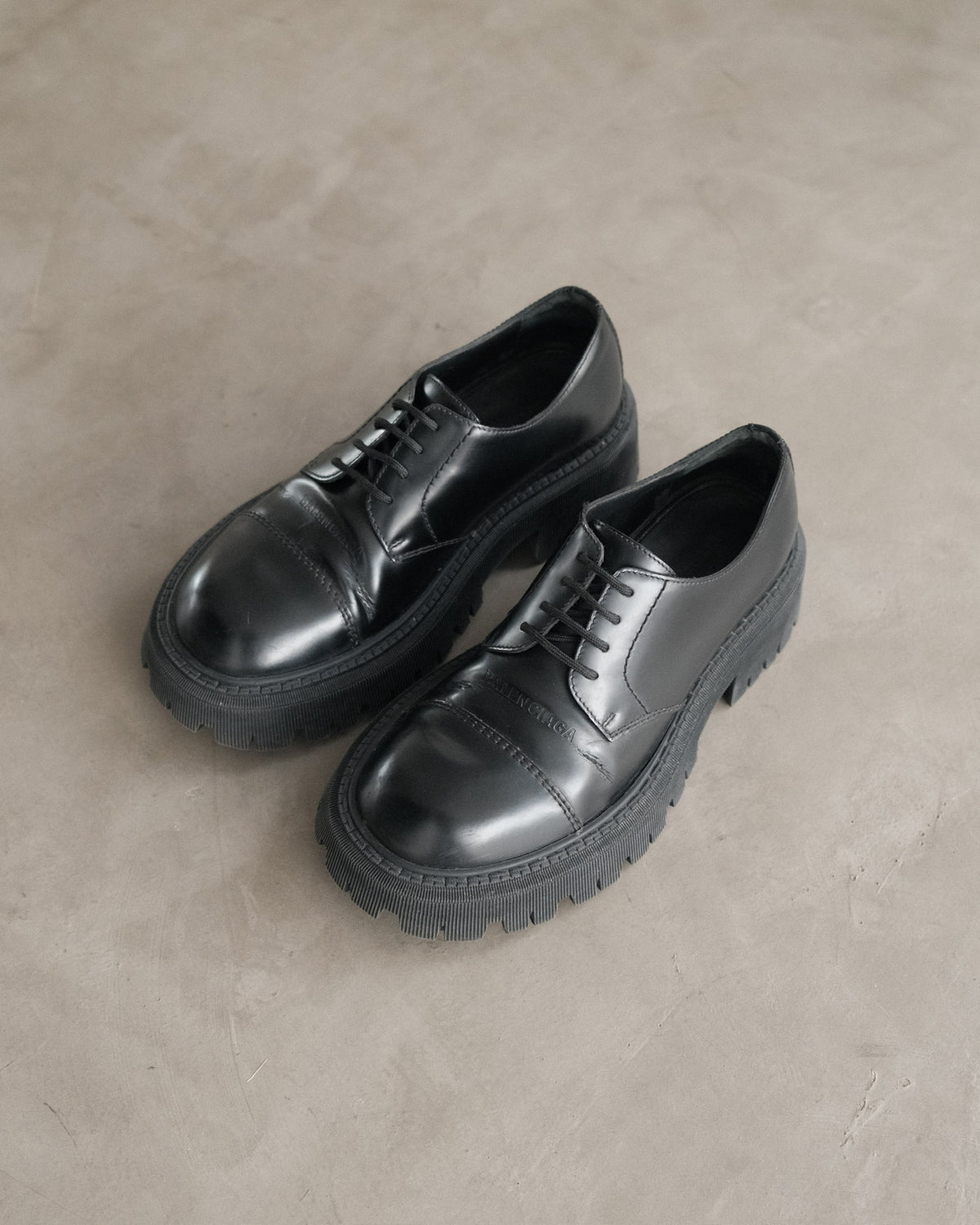 BALENCIAGA Tractor Derby Shoes