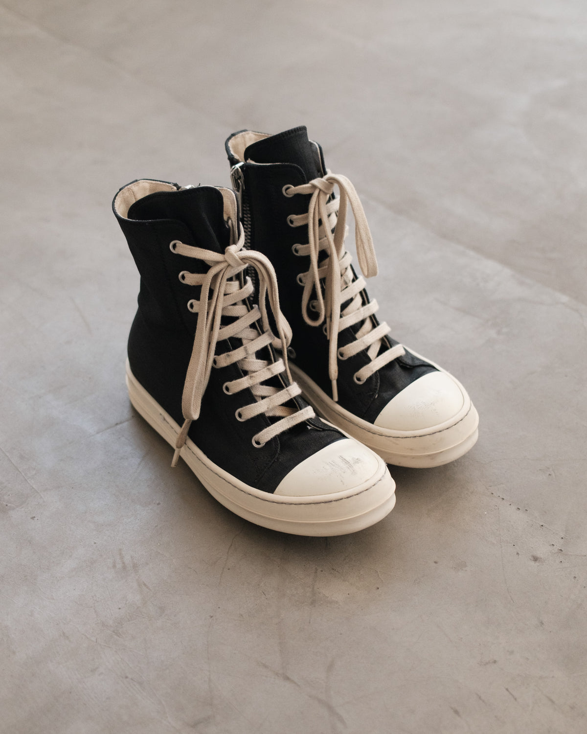 RICK OWENS Drkshdw High-Top Ramones