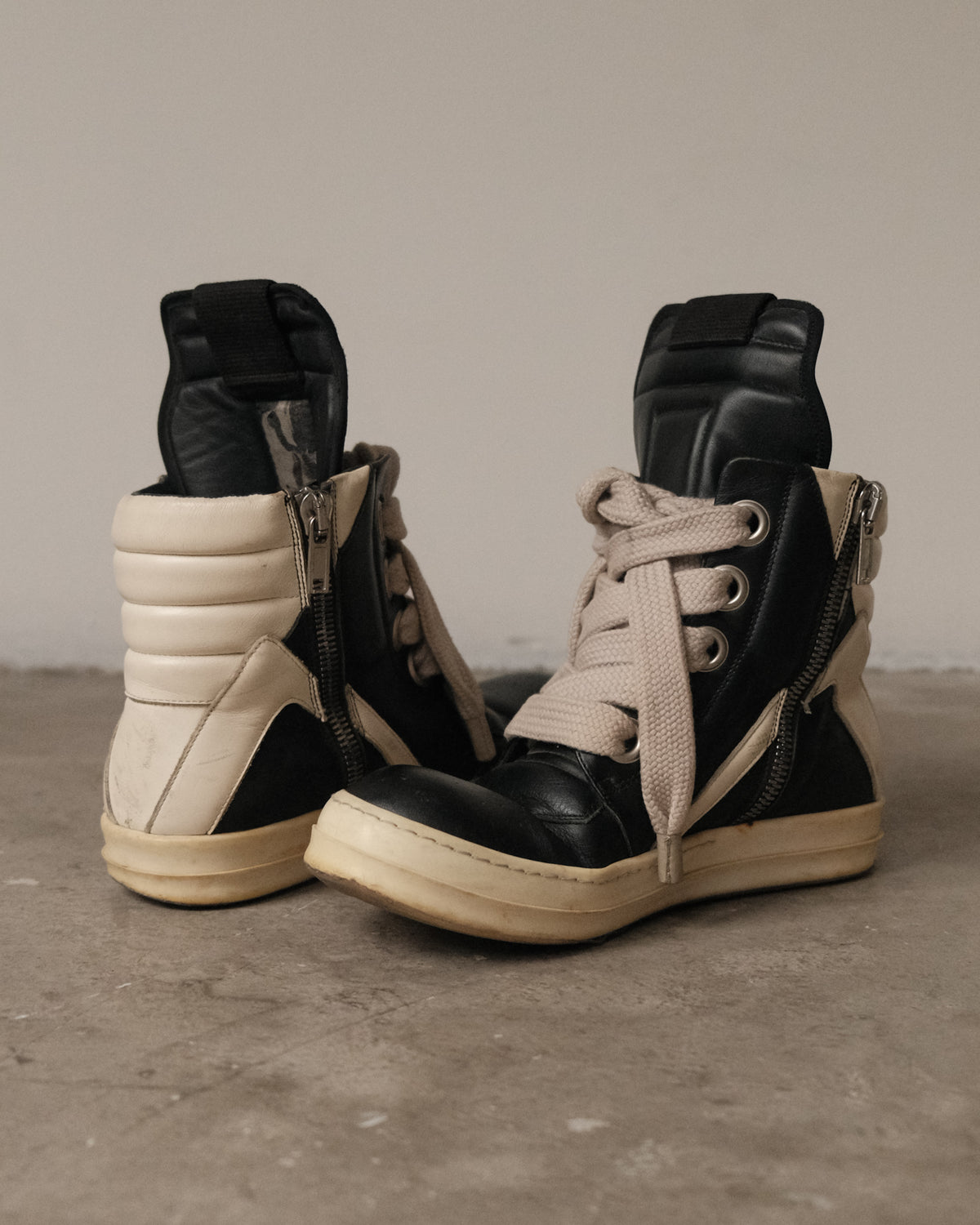 Rick Owens Jumbo Lace Geobasket Sneaker