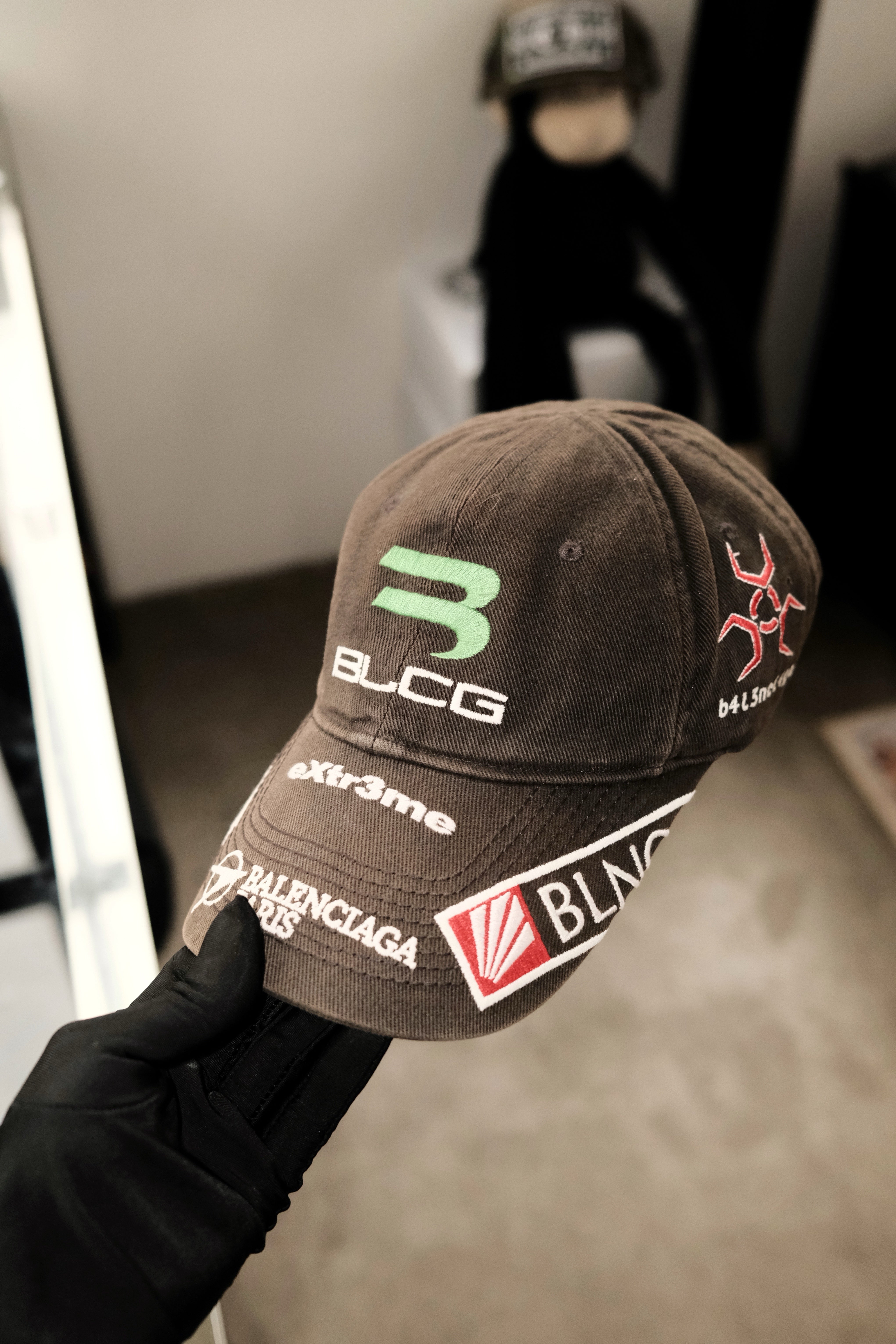 BALENCIAGA AW21 Single Player Gamer Cap – Around The Shoes