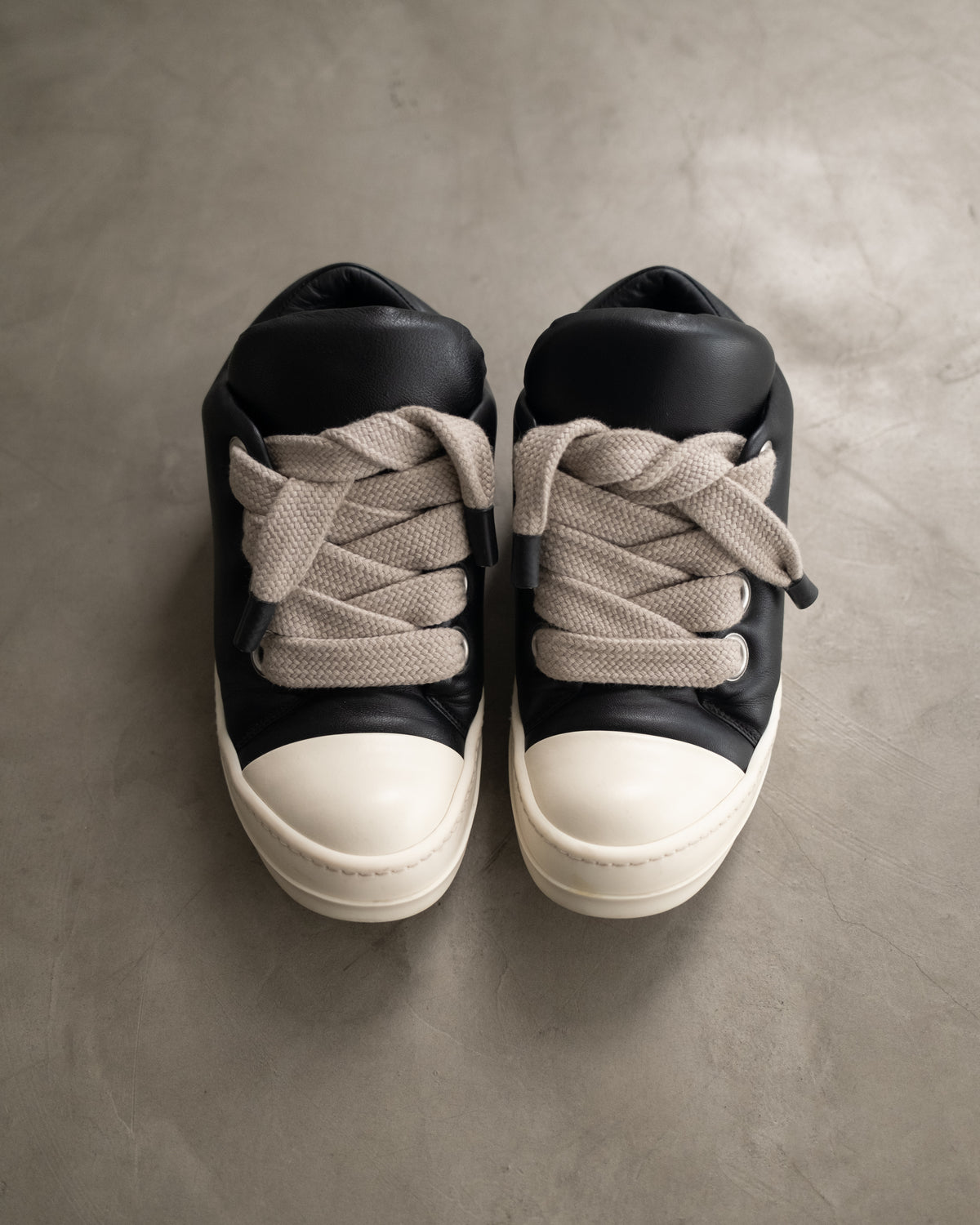 Rick Owens Jumble Lace Padded Sneakers