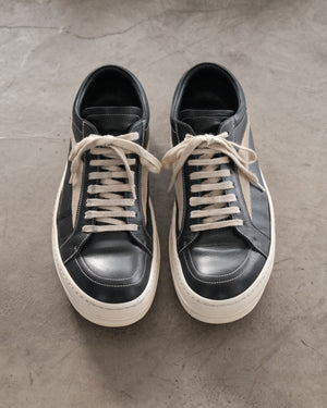 RICK OWENS FW22 Strobe Vintage Black Low Top