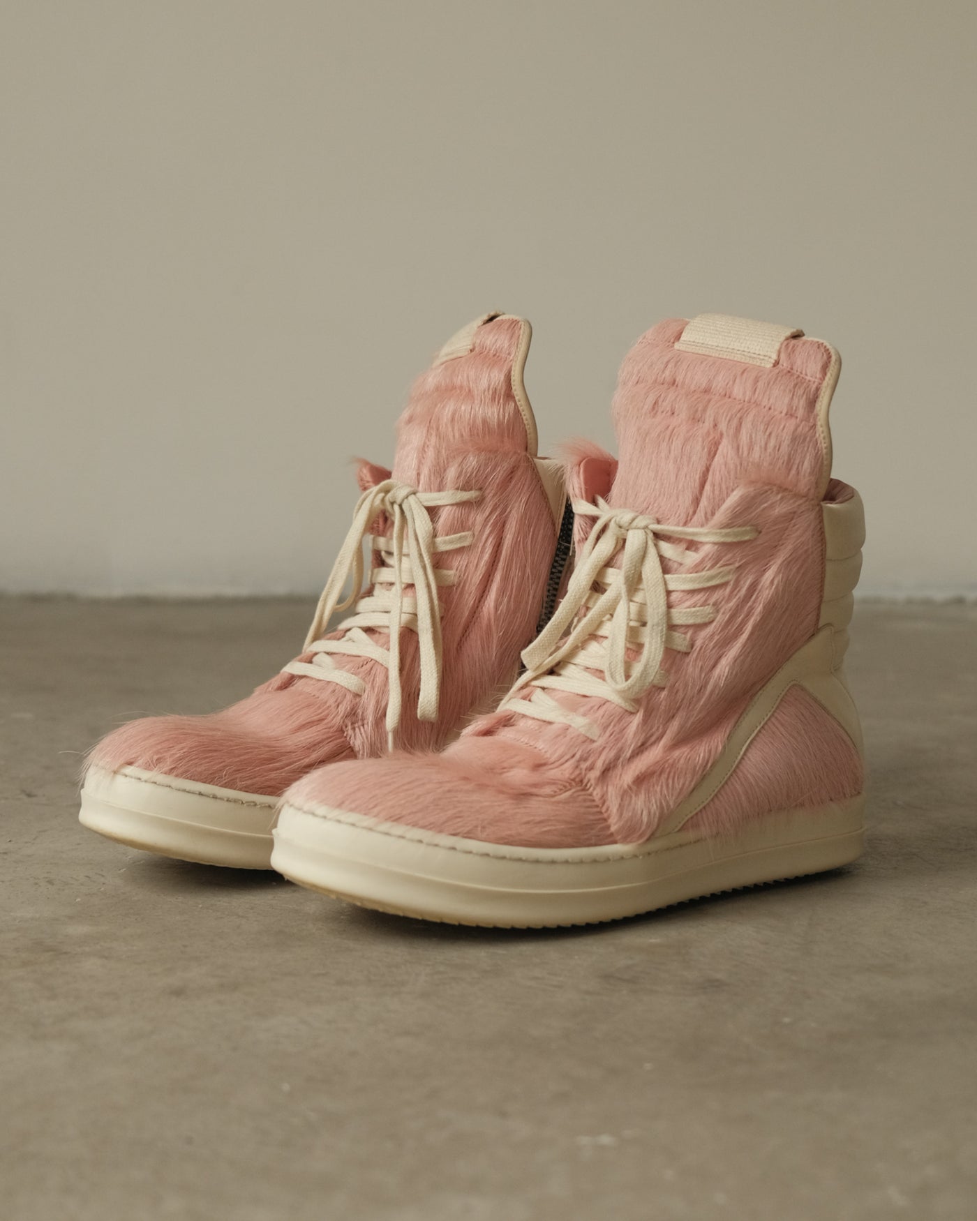 SS23 Rick Owens Pony Hair Geobasket