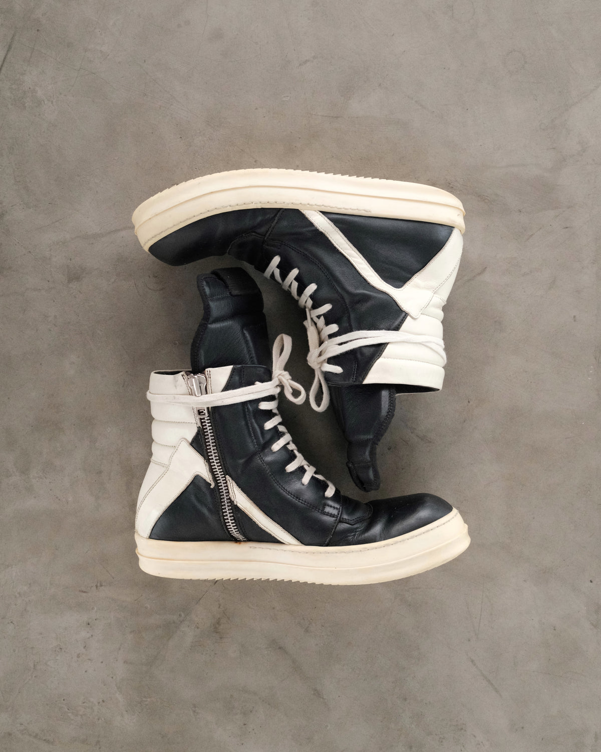 SS16 RICKOWENS Geobasket Sneaker