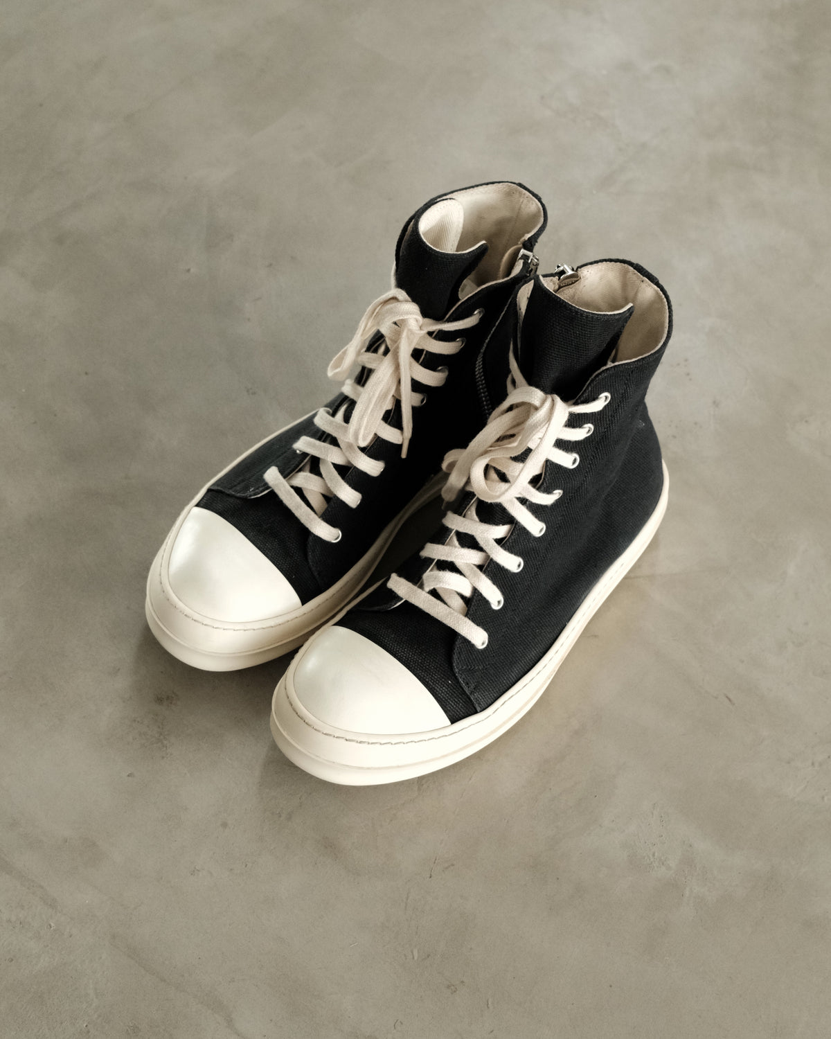 RICK OWENS Drkshdw Ramones High-top Sneakers