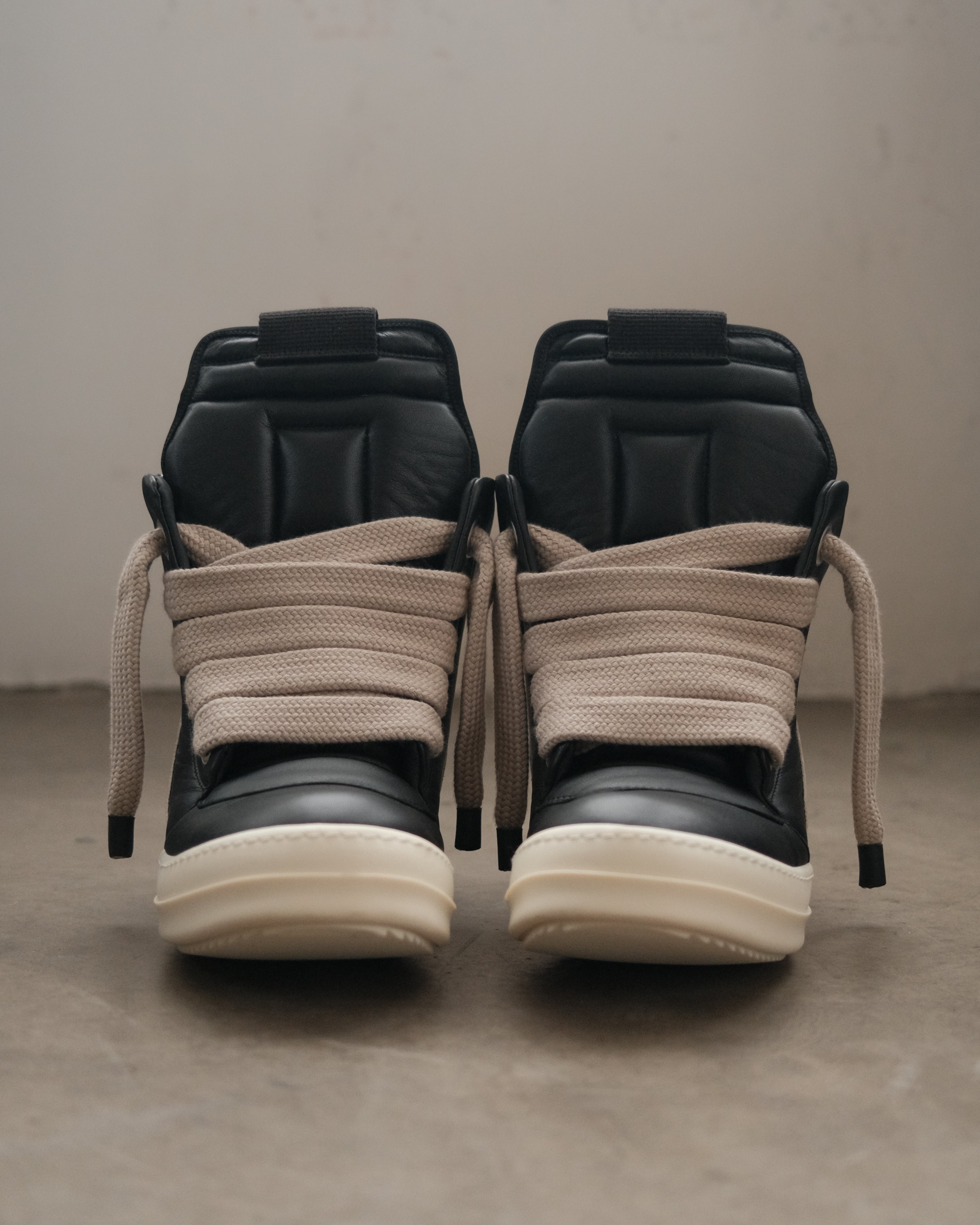 RICK OWENS SS25 Geobasket Jumbo Lace Sneaker – Around The Shoes