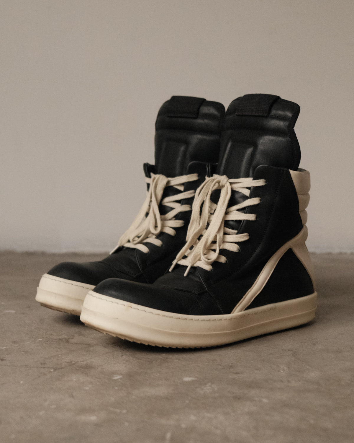 SS23 Rick Owens Geobasket Sneakers