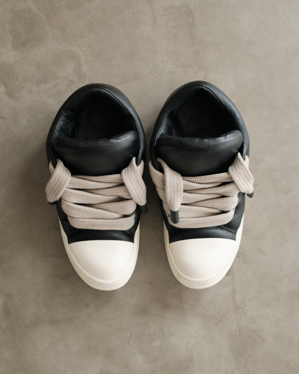 RICK OWENS Jumbo Lace Padded Sneaker